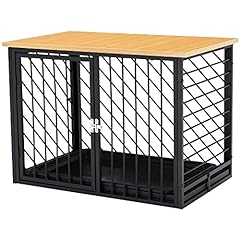 Used, PawHut Steel Dog Crate Small Medium Dog Kennel Two for sale  Delivered anywhere in UK