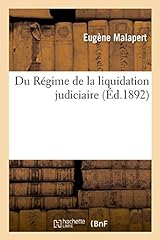 Régime liquidation judiciaire d'occasion  Livré partout en France