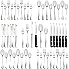 Pcs silverware set for sale  Delivered anywhere in USA 