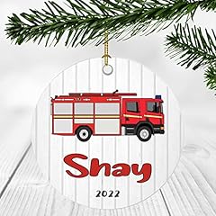 Fire truck ornament for sale  Delivered anywhere in USA 