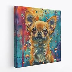 Canvaswis chihuahua printed for sale  Delivered anywhere in USA 