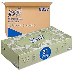 Scott Veline facciali Scott 8837 - colore bianco, 2 veli, 21x100 (2.100 fogli) usato  Spedito ovunque in Italia 