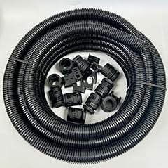 Black 25mm flexible for sale  Delivered anywhere in UK