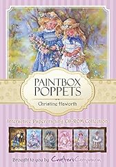 Paintbox poppets papercrafting for sale  Delivered anywhere in UK