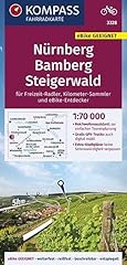 Kompass fahrradkarte nürnberg gebraucht kaufen  Wird an jeden Ort in Deutschland