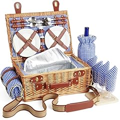 Dhaee wicker picnic for sale  Delivered anywhere in UK