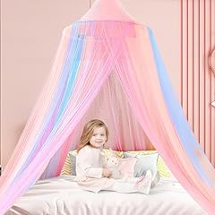 Rainbow bed canopy for sale  Delivered anywhere in UK