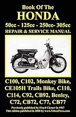Honda motorcycle manual for sale  Delivered anywhere in UK