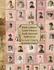Pink cabinet cards for sale  Delivered anywhere in USA 