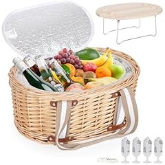 Zettfuly picknickkorb set gebraucht kaufen  Wird an jeden Ort in Deutschland