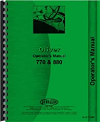 Oliver 770 Tractor Operators Manual (Row Crop, Industrial for sale  Delivered anywhere in USA 