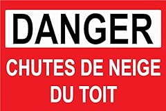 Panneau danger chutes d'occasion  Livré partout en France