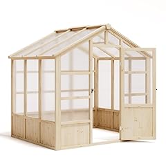 Wooden greenhouse 6x8ft for sale  Delivered anywhere in USA 