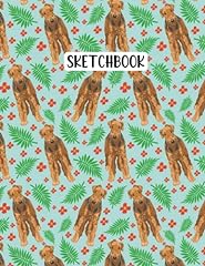 Airedale terrier sketchbook for sale  Delivered anywhere in Ireland