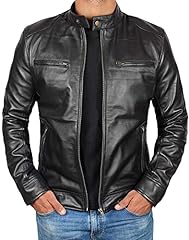 Fjackets black leather for sale  Delivered anywhere in USA 
