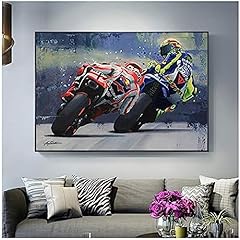 Poster valentino rossi usato  Spedito ovunque in Italia 