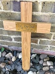 Personalised memorial cross for sale  Delivered anywhere in UK