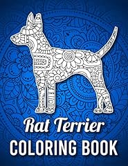 Rat terrier coloring for sale  Delivered anywhere in UK