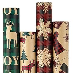 Ruspepa christmas wrapping for sale  Delivered anywhere in USA 