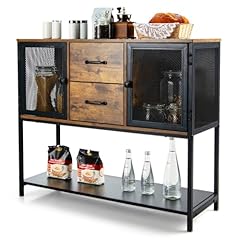 Gymax credenza armadio usato  Spedito ovunque in Italia 
