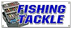 Fishing tackle banner for sale  Delivered anywhere in USA 