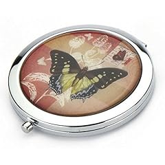 Compact mirror butterfly for sale  Delivered anywhere in UK