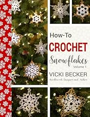 Crochet snowflakes easy for sale  Delivered anywhere in UK
