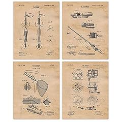 Vintage fishing patent for sale  Delivered anywhere in USA 