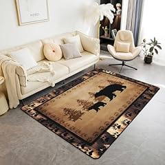 Bear area rug for sale  Delivered anywhere in USA 