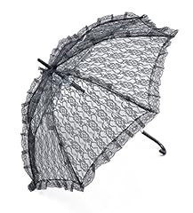 Black lace parasol for sale  Delivered anywhere in UK