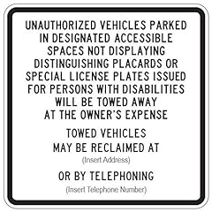 California disabled parking for sale  Delivered anywhere in USA 