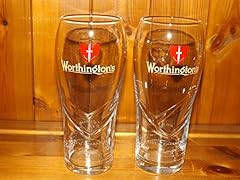 Worthingtons pint glass for sale  Delivered anywhere in UK