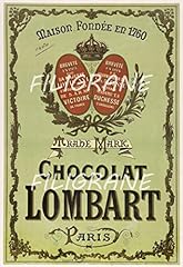 Postersandco lombart chocolat d'occasion  Livré partout en France