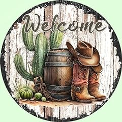Wooden sign cowboy for sale  Delivered anywhere in USA 