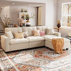 Abcasa shaped sectional for sale  Delivered anywhere in USA 