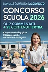 Concorso scuola 2026 usato  Spedito ovunque in Italia 