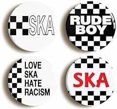 Ska badge button for sale  Delivered anywhere in UK
