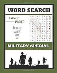 Word search military for sale  Delivered anywhere in USA 