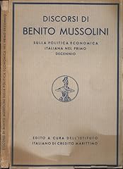 Discorsi benito mussolini. usato  Spedito ovunque in Italia 