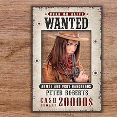 Custom wanted poster for sale  Delivered anywhere in USA 