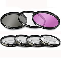 55mm 7pc filter for sale  Delivered anywhere in USA 
