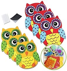 Owl stickers foam for sale  Delivered anywhere in USA 
