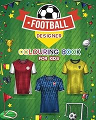 Football designer colouring for sale  Delivered anywhere in UK