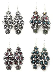 Linpeng chandelier earrings for sale  Delivered anywhere in USA 