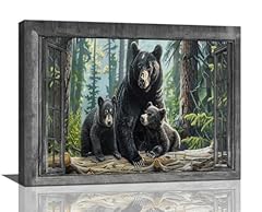 Black bear wall for sale  Delivered anywhere in USA 