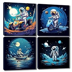 Spaceman framed canvas for sale  Delivered anywhere in USA 