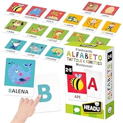Headu flashcards alfabeto usato  Spedito ovunque in Italia 