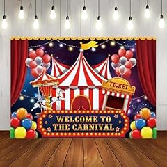 Carnival backdrop red for sale  Delivered anywhere in UK