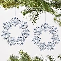 2pcs christmas snowflake for sale  Delivered anywhere in USA 