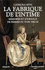 Fabrique intime mémoires d'occasion  Livré partout en France